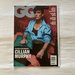 GQ Cillian Murphy “The Man of the Moment” Issue March 2024 Magazine