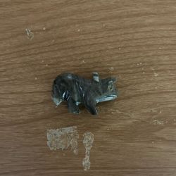 Small Rhino Crystal 