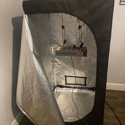 Grow Tent + Light + Extras