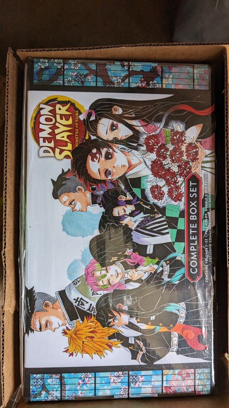 Demon Slayer Kimetsu No Yaiba Vol. 1 Ao 23 Coleção Completa