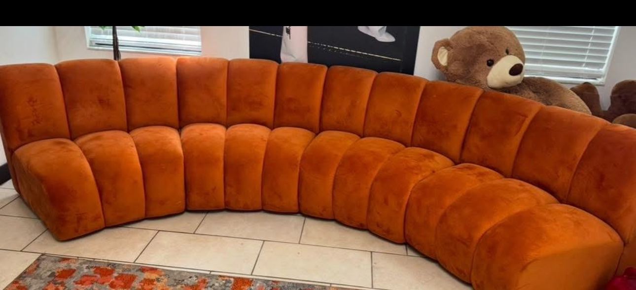 Orange Couch