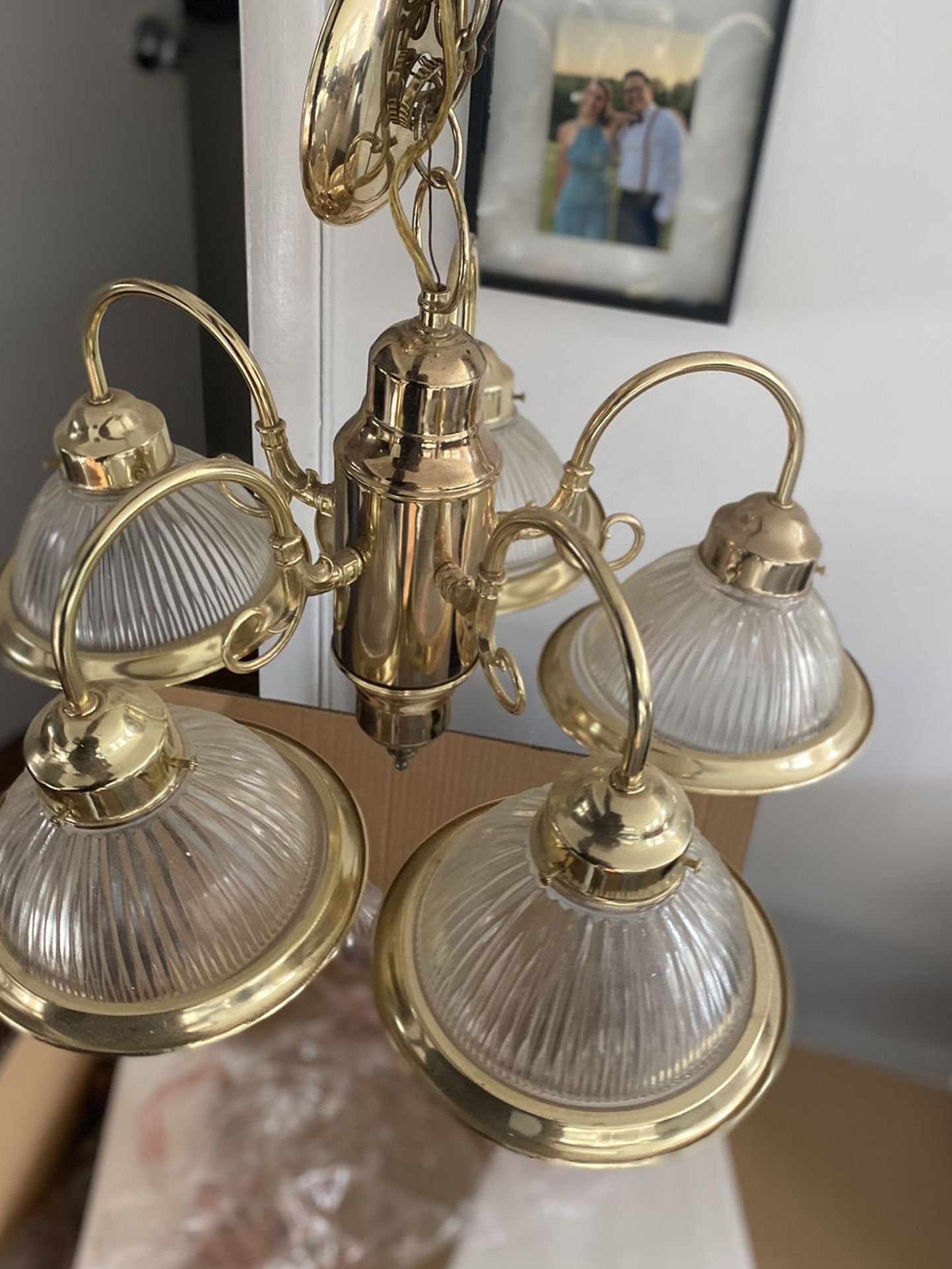 Gold / Brass Light Fixture