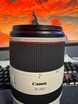 Canon lens RF 70-200mm F2.8 L is USM