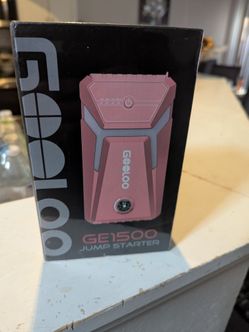 GOOLOO Car Jump Starter,1500A Peak 12V Battery Jump Box with Quick Charge Out