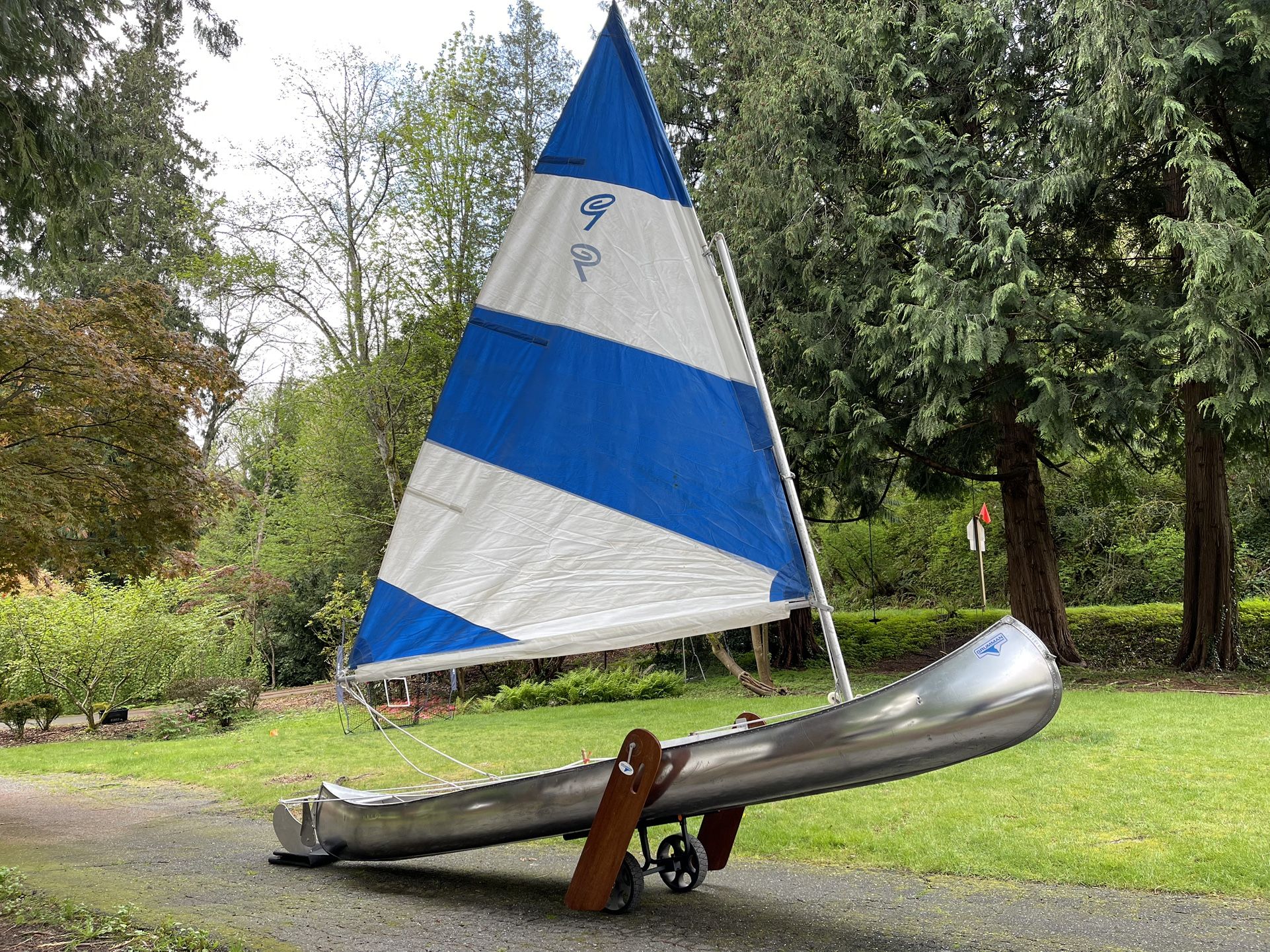 17ft Grumman Sailing Canoe