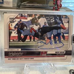 NFL -  TB Buc’s Panini Instant Bucky Irving Card