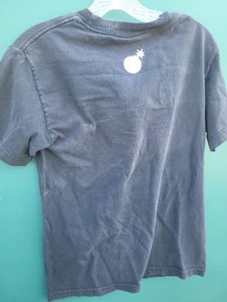 Used The Hundreds small T Shirt Woman Face Skull Graphic Streetwear Bl &KDl