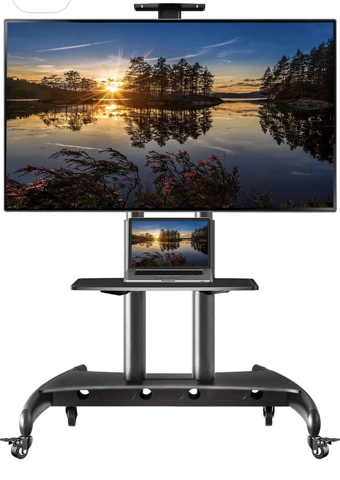 north bayou ava1800 70 ip tv cart - up to 85 inch tv
