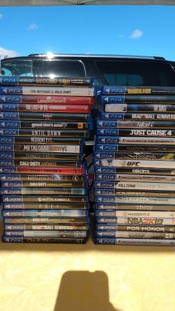 PS4 Games $15-20$