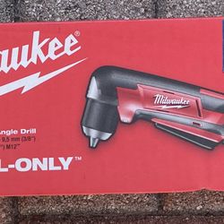 Milwaukee Cordless 3/8 in. Right Angle Drill (Tool-Only) (NEW) (2415-20)