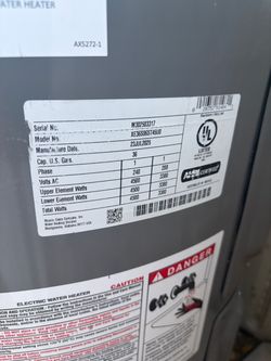Electric water heater