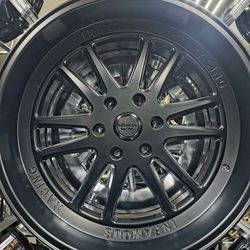 20” Black Infamous Racing Wheels – Clean & Aggressive
