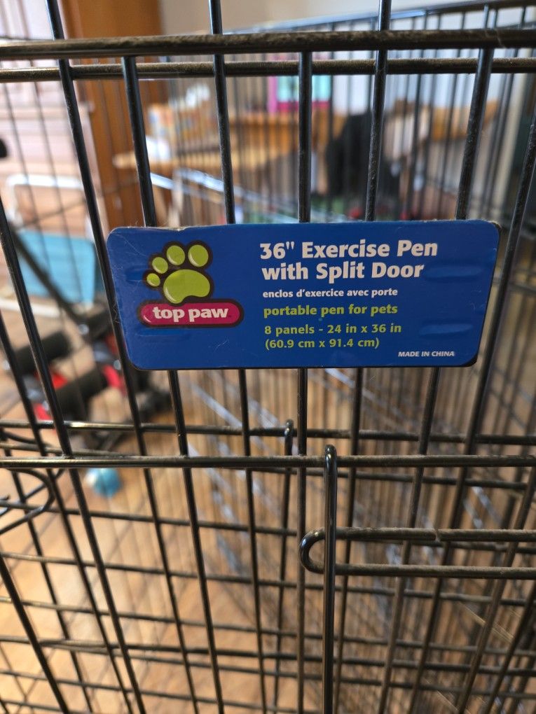 Dog Exercise Pen