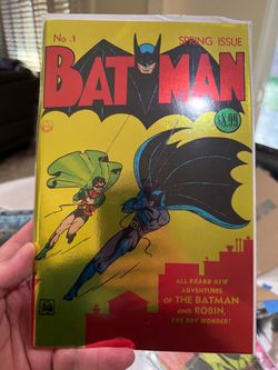 Batman No. 1 comic