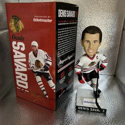 Denis Savard Chicago Blackhawks Bobblehead Sga $50