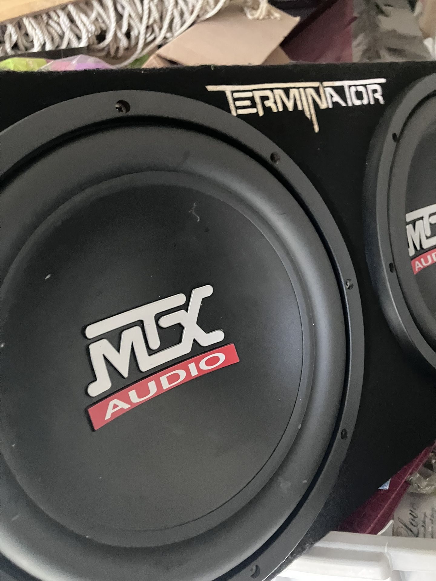Terminator MTX Audio Speaker Box