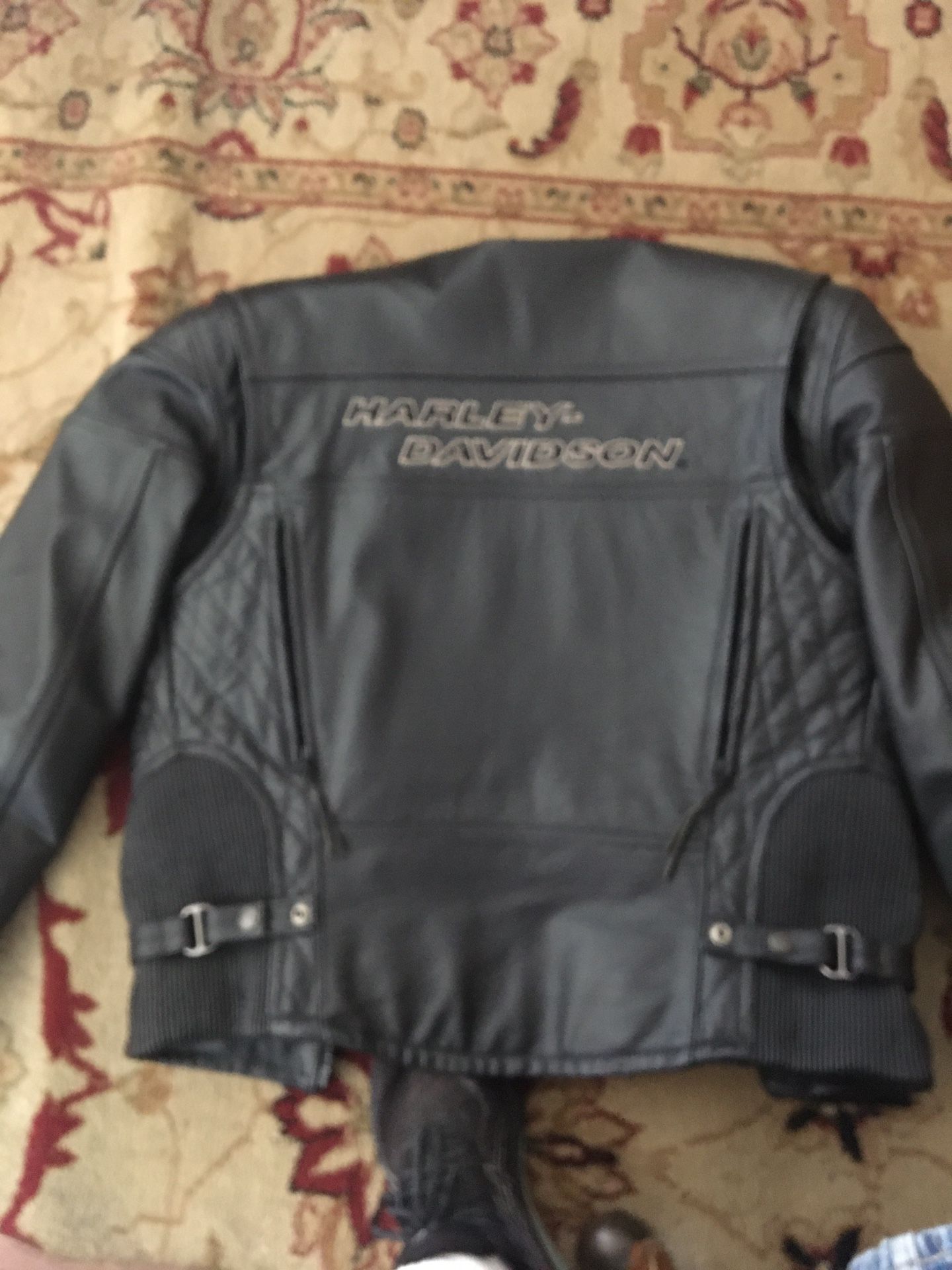 Harley Davidson  Rare Heavy Duty Riding Jacket 