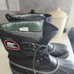 Sorel Very Lmtd Ed. Caribou Boots Mens Size 12 Exc Cond