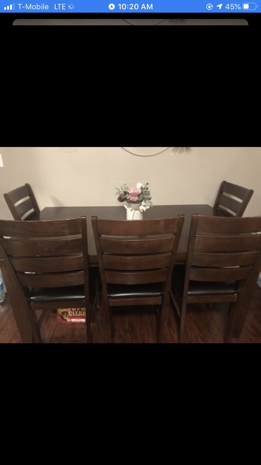 Dining table $150