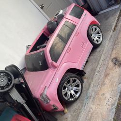 Pink Escalade. Kids. 