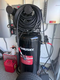 Huskey 60 gallon air compressor
