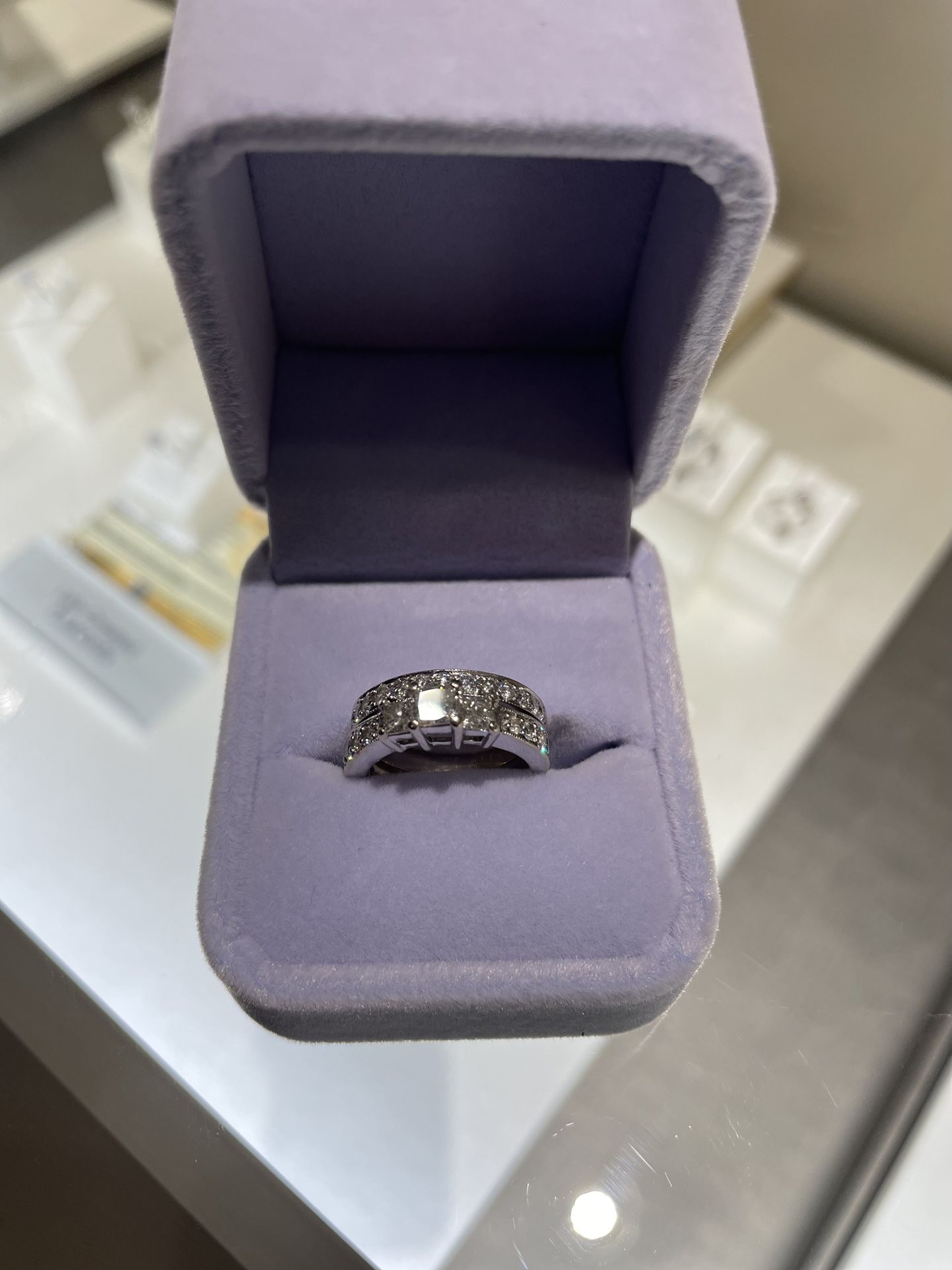 Wedding Band Engagement Ring 