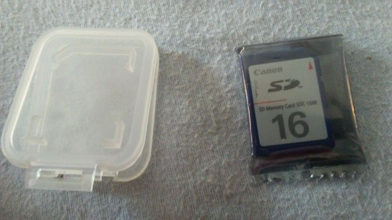 Brand new cannon ad memory card 16m