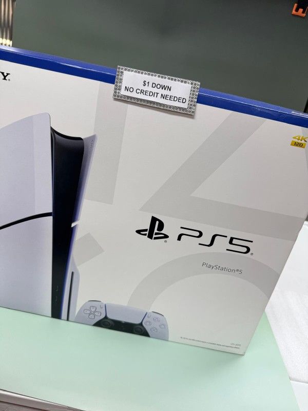 Playstation 5 PS5 Gaming Consoles New - Only $1 Today Pay The Rest Later! 
