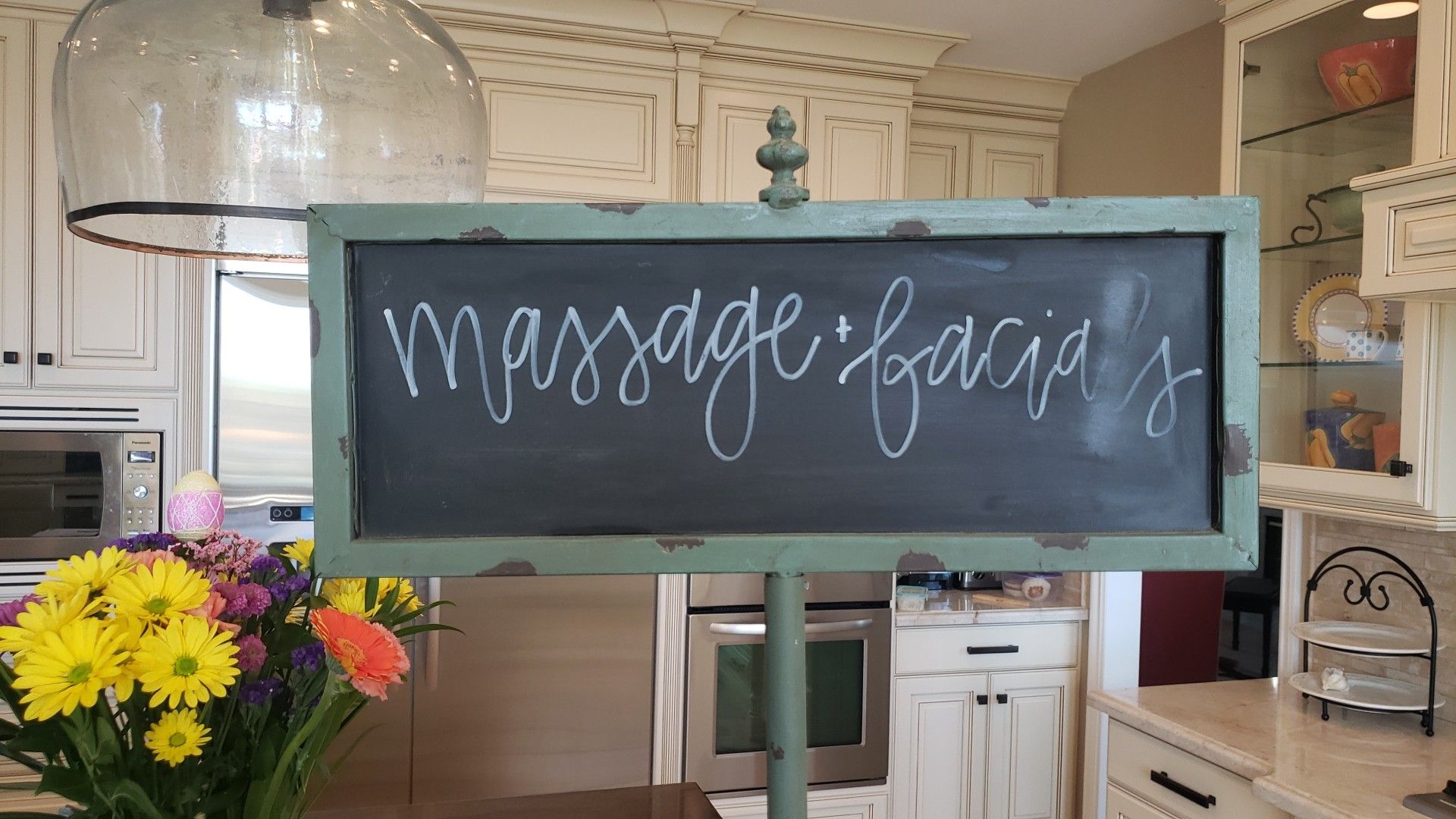 Free Standing Chalk Board / Menu Board / Sign