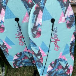 Boogie Boards With Wrist Straps