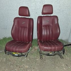 Chrysler 300 S 13-17 Burgundy Front/back seats