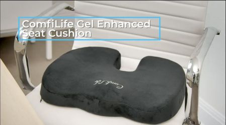 Comfilife Gel Enhanced Memory Foam Seat Cushion New for Sale in
