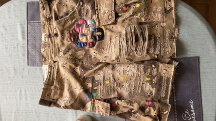 Desert camo gallery dept cargo pants