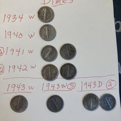 10 Mercury dime very good condition