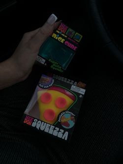 Nee Doh Squeezza Pizza Squish Toy