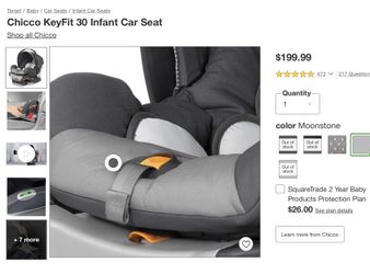 Infant car seat