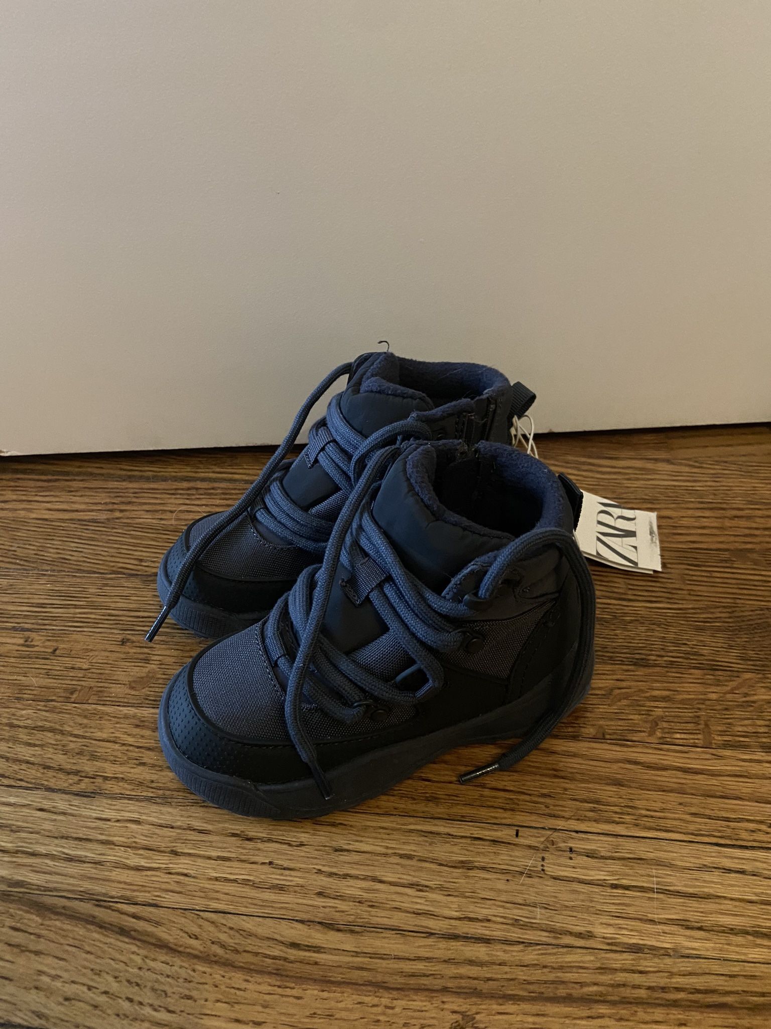 NWT Zara Navy Boots