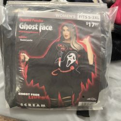 Ghost Face Halloween Costume 