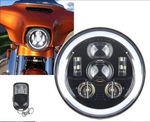Newest 7" Round Led Headlight Hi-Lo for Jeep Wrangler JK LJ TJ for Chevy C10 C20