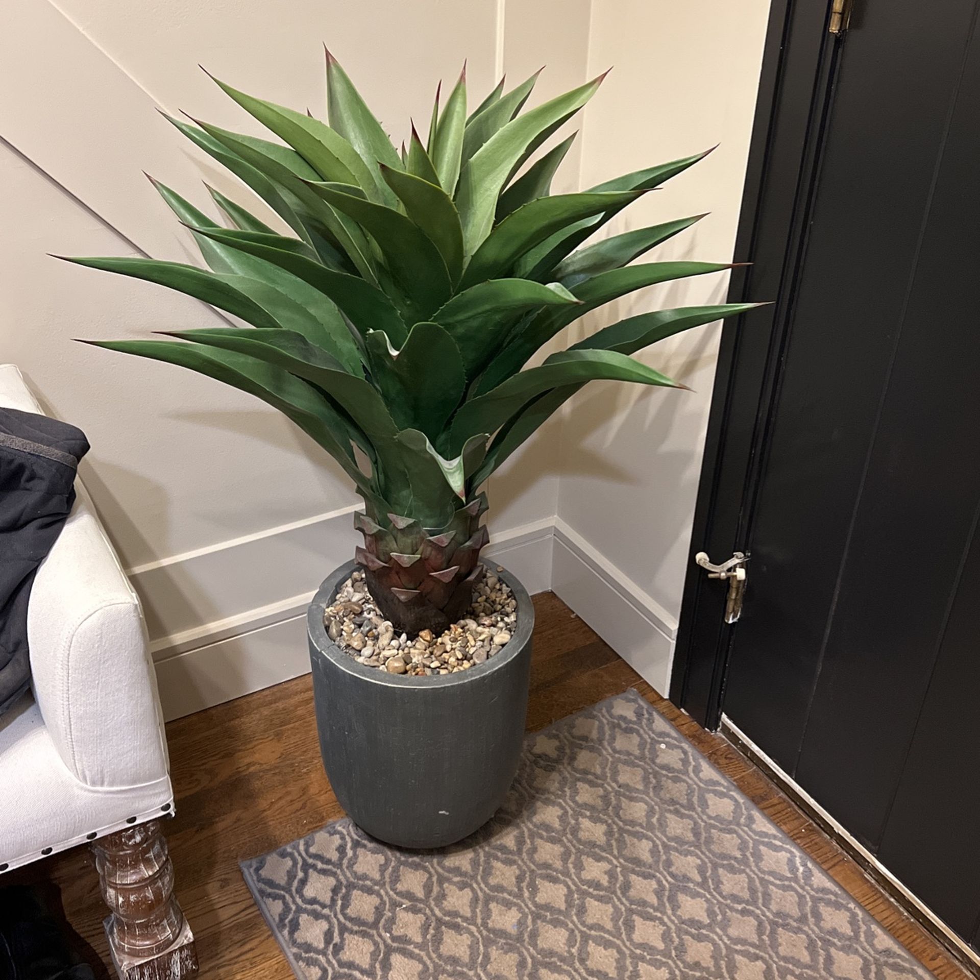 Faux Plant. 40 Inches Tall And 28 Inches Wide.