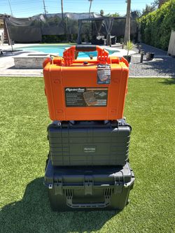 Hard Storage Cases w/ foam - New - Pricing in ad