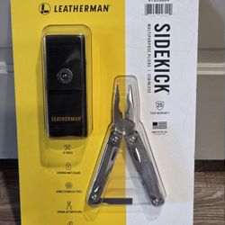 New Leatherman Sidekick Multitool With Sheath