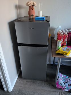 Hisense Mini Fridge with Top Freezer