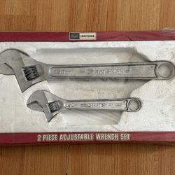 Craftsman Adjustable Wrench Set 44619