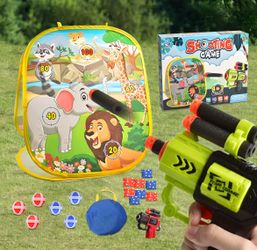 4-in-1 Kids Party Toy Set — Bean Bag Toss & Games, Indoor/Outdoor, Ages 3–9