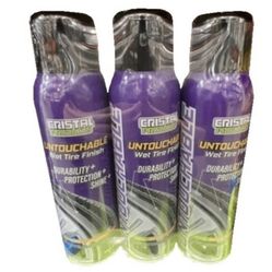 Cristal Products Untouchable Wet Tire Finish, 14 Ounce (Pack of 3)