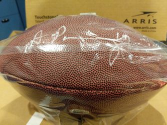 PUMPHREY AUTOGRAPHED FOOTBALL PSA SDSU SAN DIEGO STATE