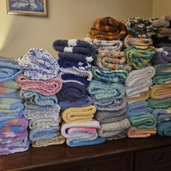 Crocheted Baby/Lap Blankets 