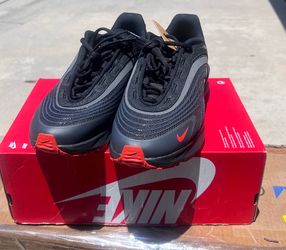 Nike Air Max Fire Men's Anthracite Team Black-Orange  Size 9
