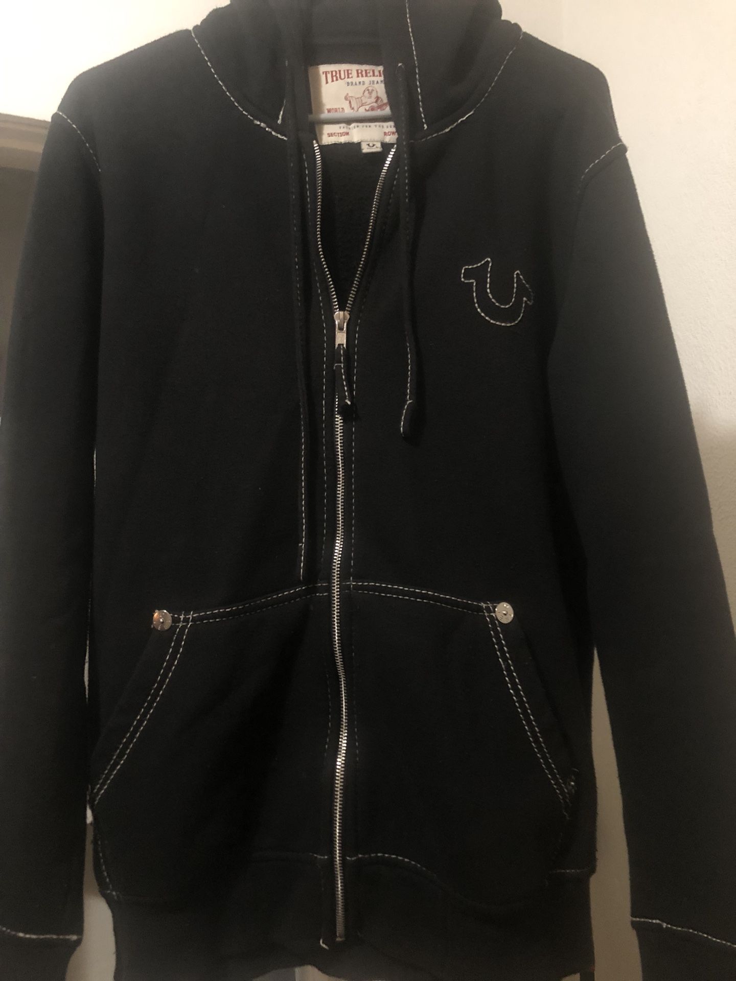 True Religion Stitched Hoodie